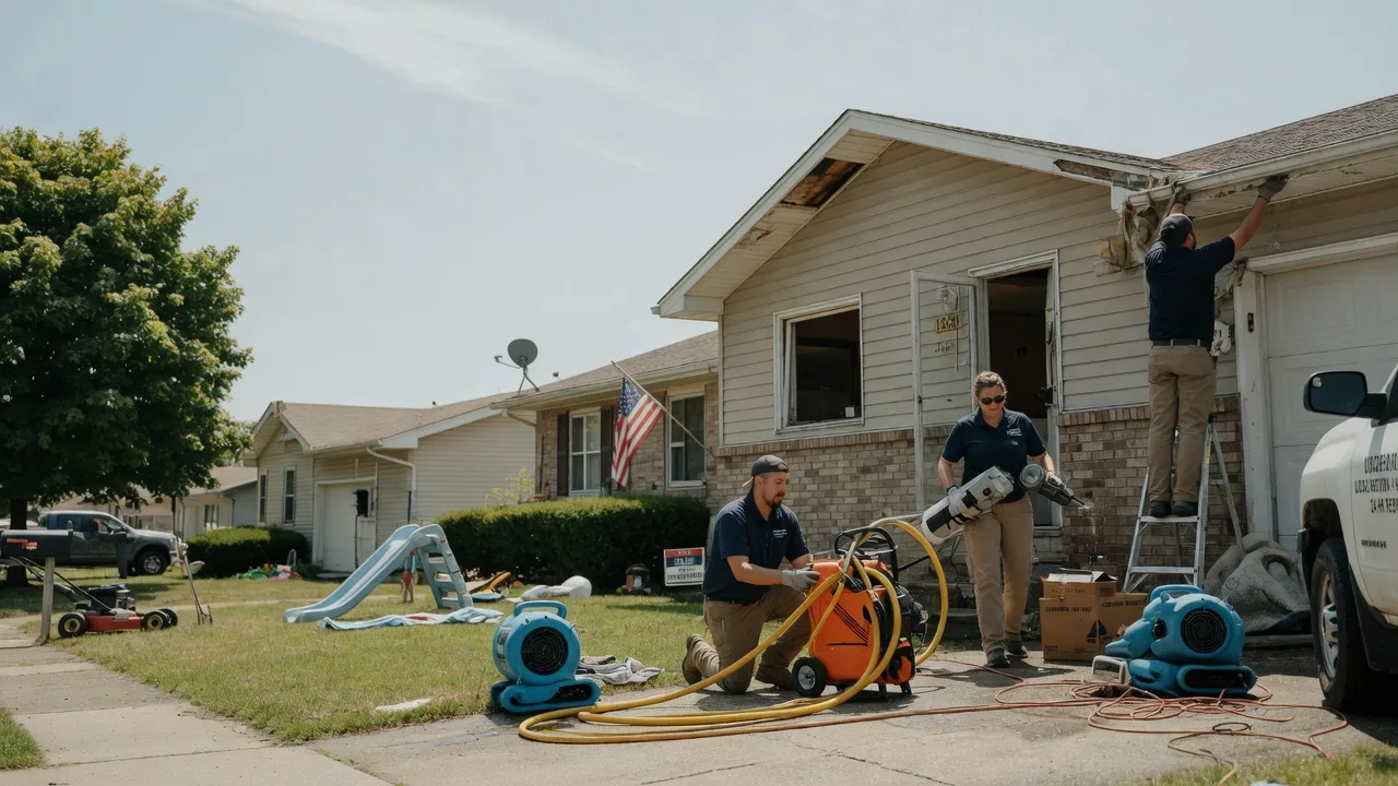 Water Damage Restoration in Centerville, KS near me
